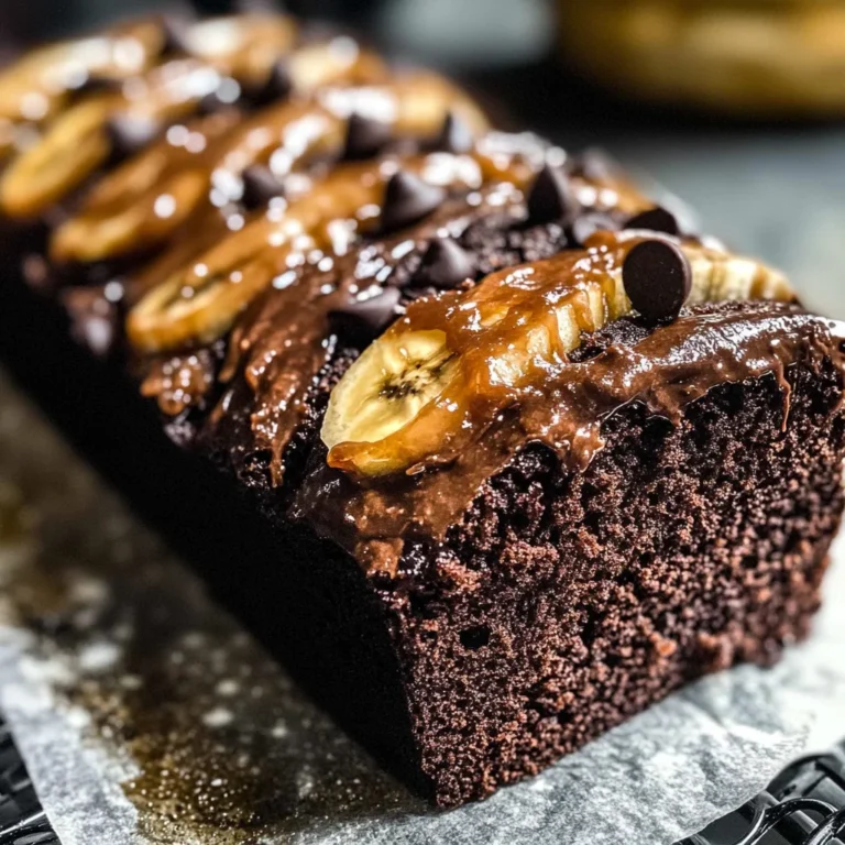 Chocolate Espresso Banana Bread