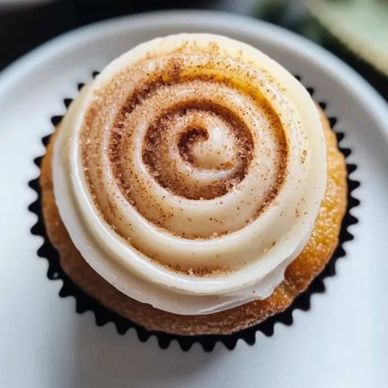 Cinnamon Roll Cupcakes