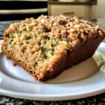 Cinnamon Streusel Topped Zucchini Bread Bakery Style: A Stunning Loaf