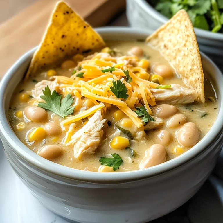 Creamy White Chicken Chili Recipe