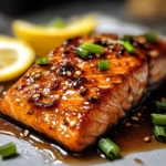 Crispy Honey Garlic Glazed Salmon Recipe