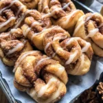 Easiest Cinnamon Crunch Knots