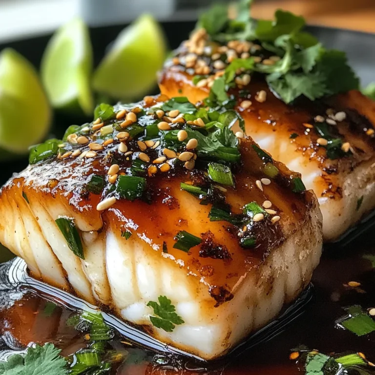 Ginger Soy Glazed Cod: A Flavorful and Healthy Seafood Dish
