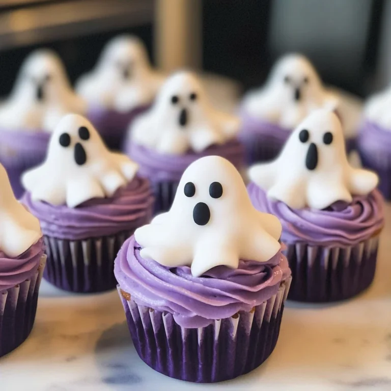 Halloween Ghost Cupcakes