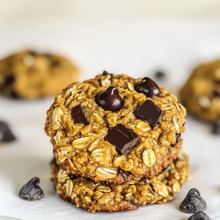 Healthy Pumpkin Oat Cookies