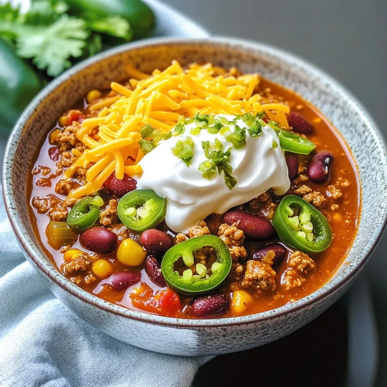 Healthy Turkey Chili