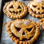 Jack-O-Lantern Hand Pies