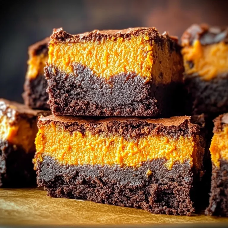 Pumpkin Brownies