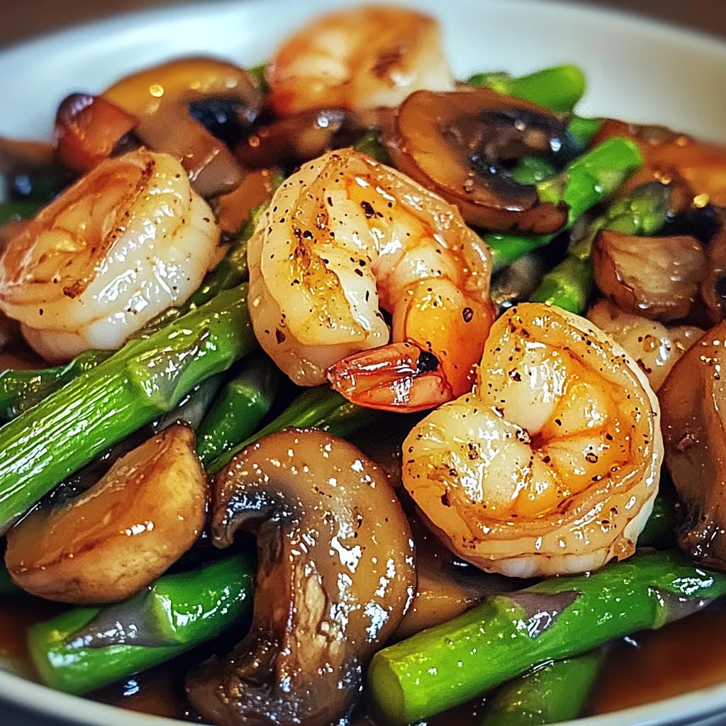 Shrimp and Asparagus Stir-Fry with Mushrooms: An Amazing Ultimate Recipe