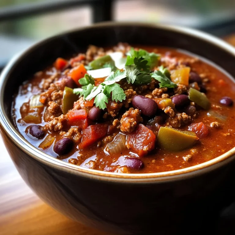Slow Cooker Chili