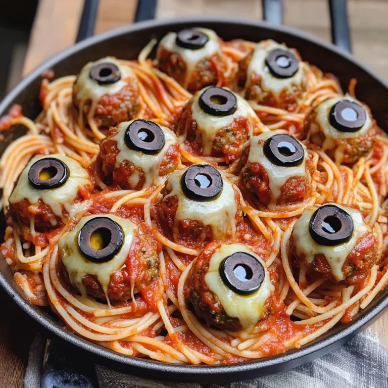 Spooky Spaghetti & Eyeballs