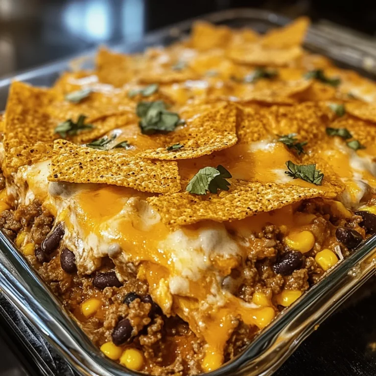 White Trash Casserole with Doritos: The Best Quick Fix Dinner