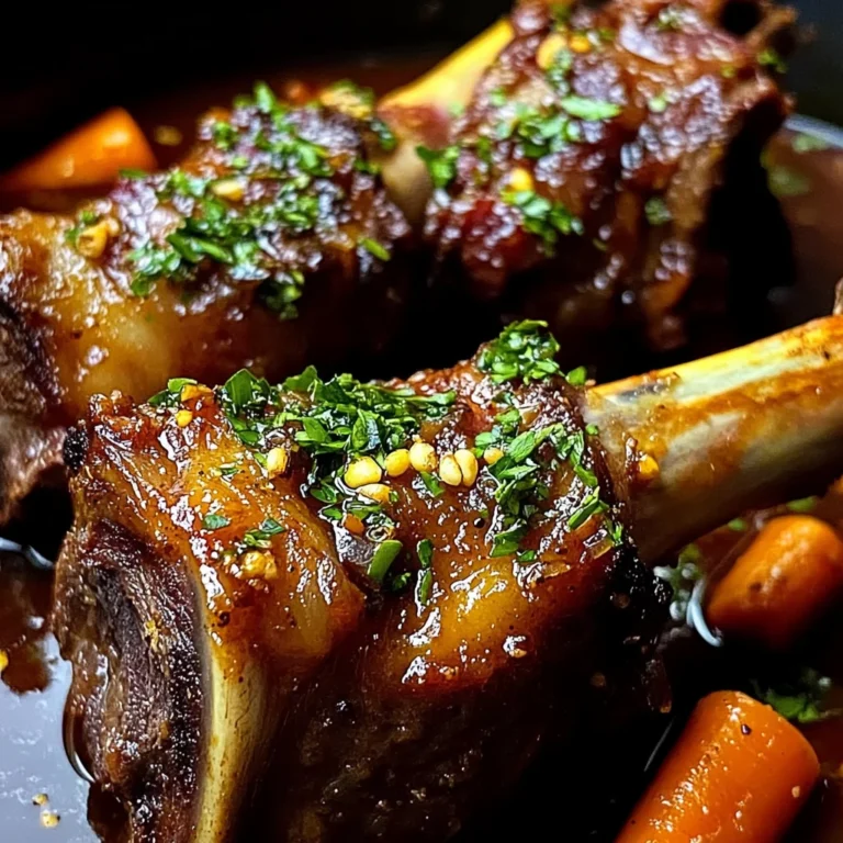 Braised Lamb Shanks Recipe