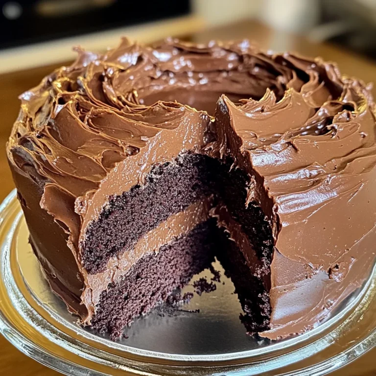 Chocolate Pound Cake with Chocolate Frosting