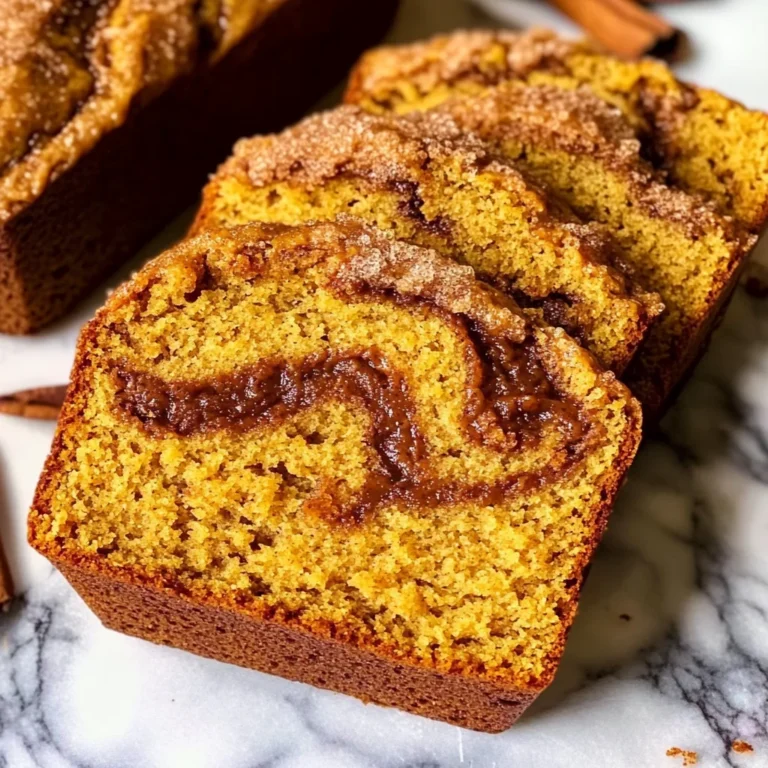 Cinnamon Swirl Pumpkin Bread Mini Loaves