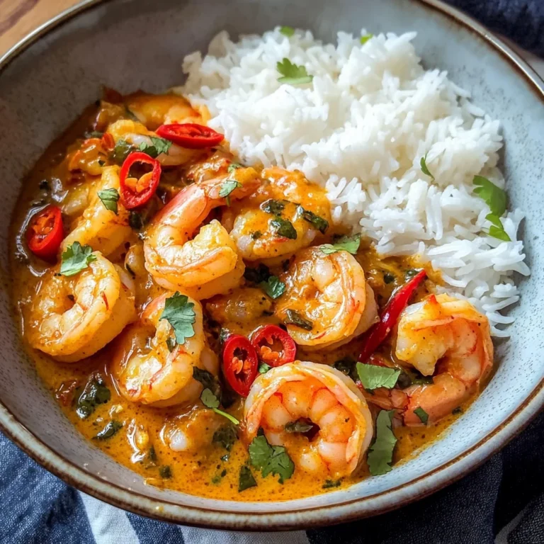 Coconut Shrimp Curry Bowl Recipe