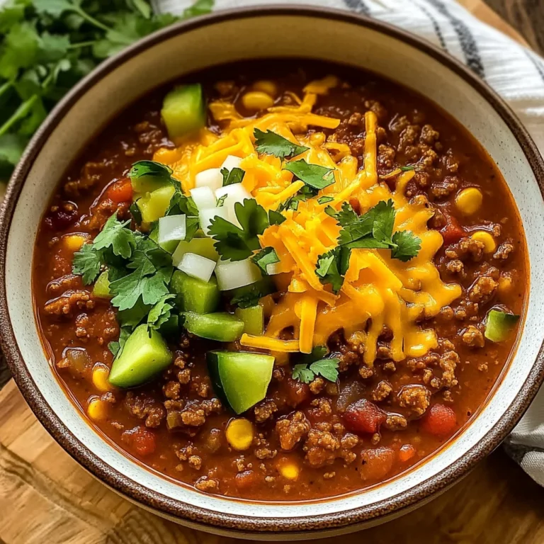 Crockpot Spicy Queso Beef Chili