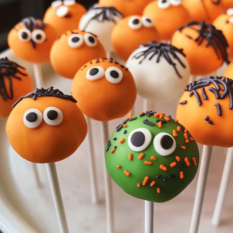 Halloween Cake Pops