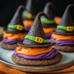 Halloween Witch Hat Cookies