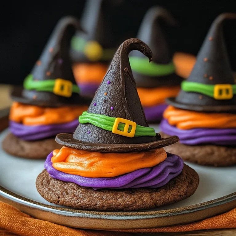 Halloween Witch Hat Cookies