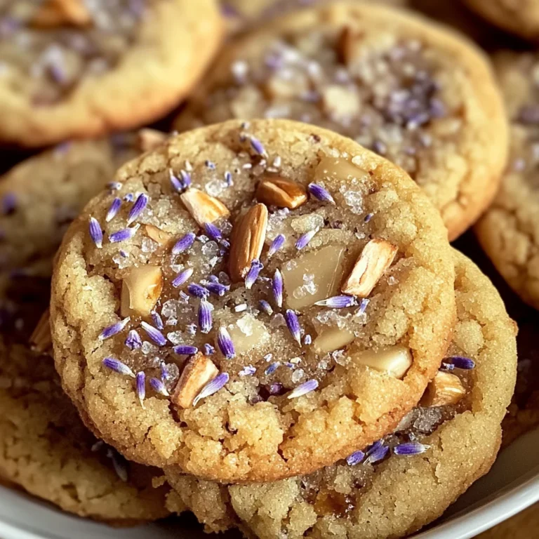 Lavender Honey Crunch Cookies