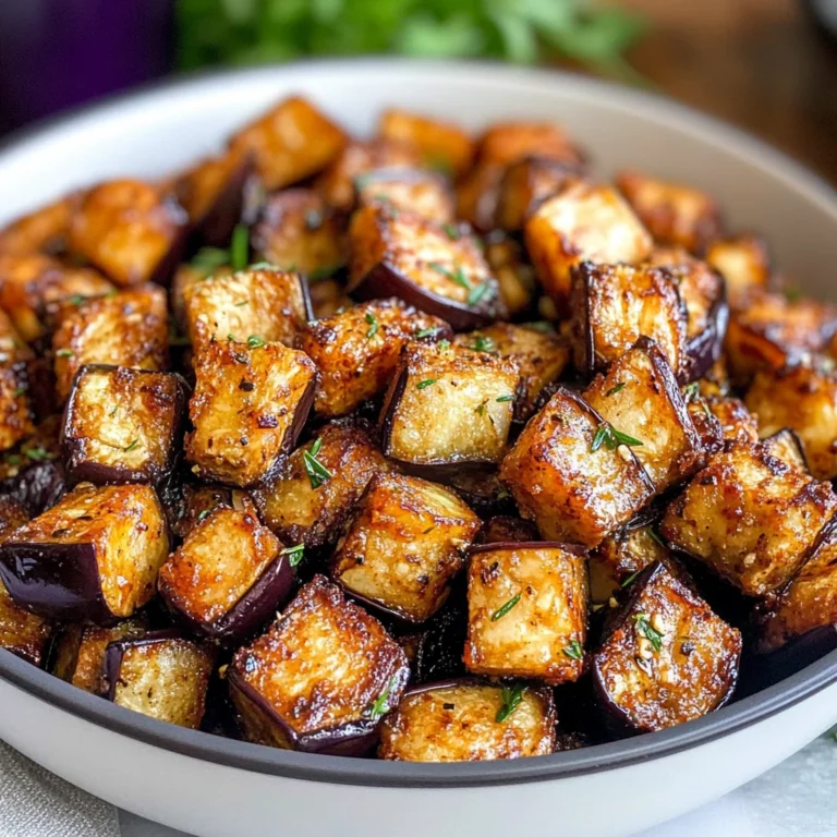 Low-Calorie Air Fryer Eggplant