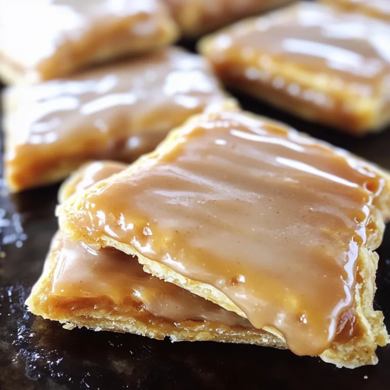 Maple-Glazed Pumpkin Poptarts
