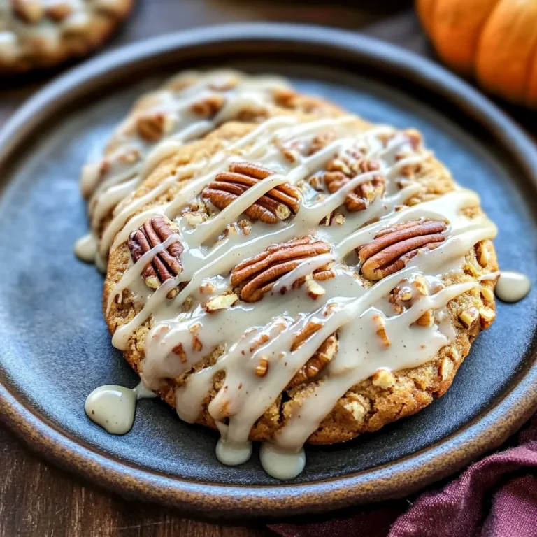 Maple Pecan Pumpkin Cookies