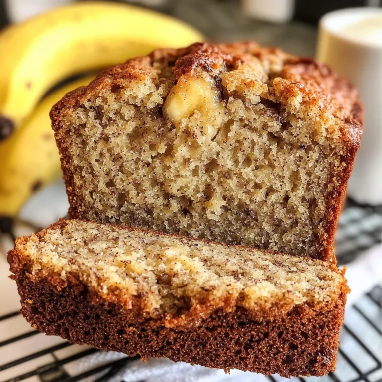 Moist Banana Bread Recipe