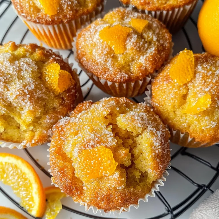 Orange and Cardamom Muffins