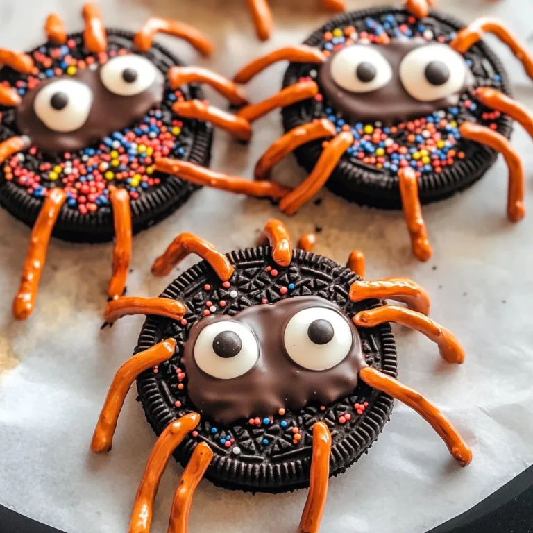 Oreo Spider Halloween Cookies