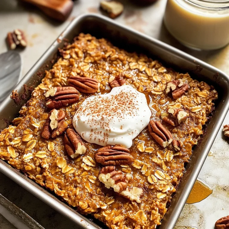 Pumpkin Baked Oatmeal