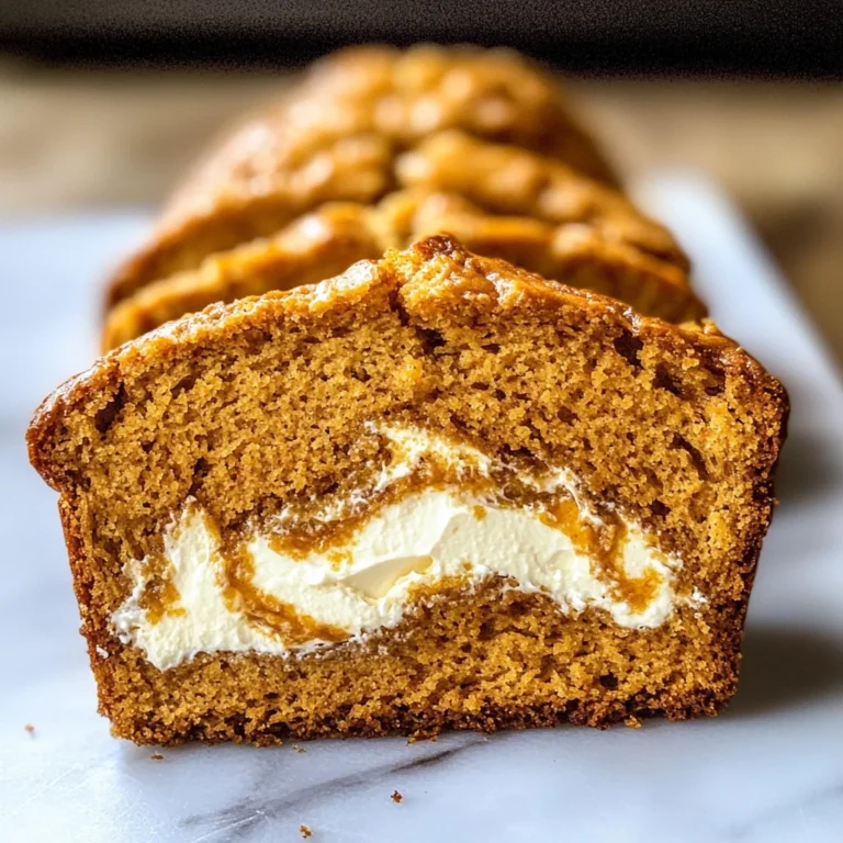 Pumpkin Cream Cheese Bread