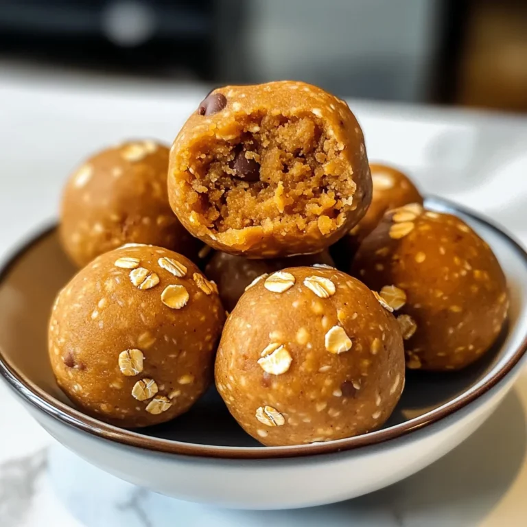 Pumpkin Protein Balls Recipe