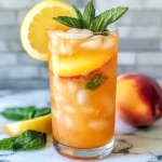 Refreshing Peach Lemonade