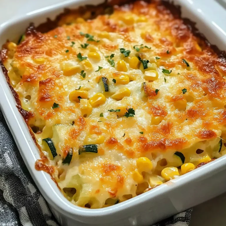 Savory Garden Zucchini Casserole - Alrightwithme