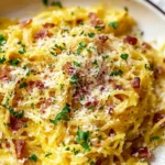 Spaghetti Squash Carbonara