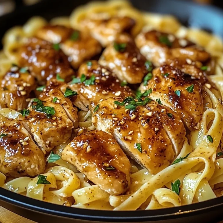 Spicy Cajun Honey Butter Chicken & Pasta