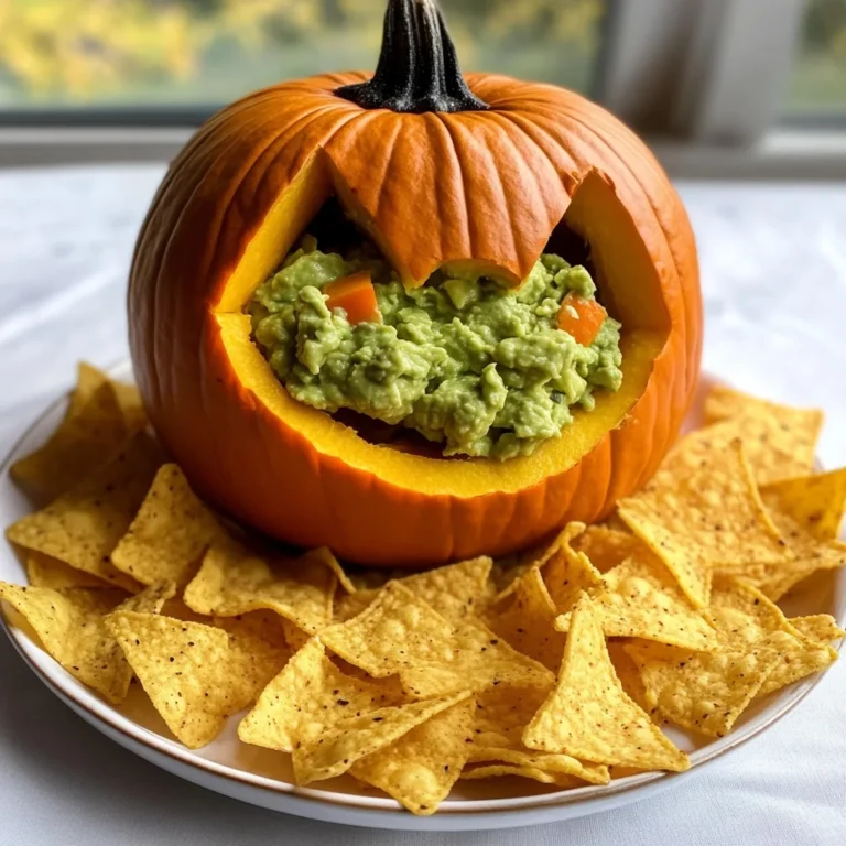 Throwing Up Pumpkin Guacamole Recipe
