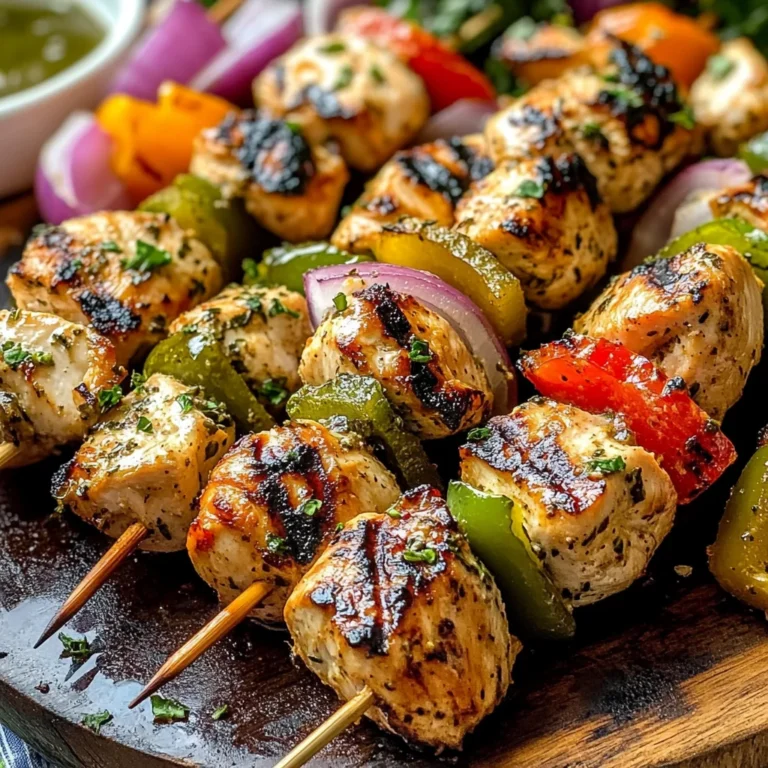 Authentic Greek Chicken Souvlaki Recipe