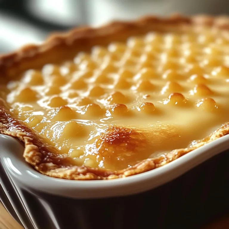 Baked Tapioca Pudding