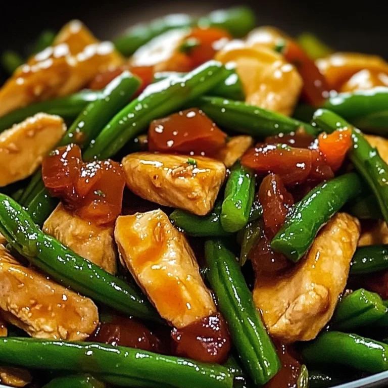 Chicken and Green Bean Stir-Fry: Quick and Delicious Dinner!