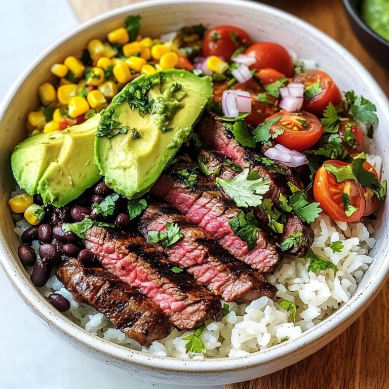 Cilantro Lime Steak Bowls: A Flavorful Recipe for a Quick Dinner