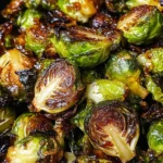 Crispy Honey Balsamic Brussels Sprouts