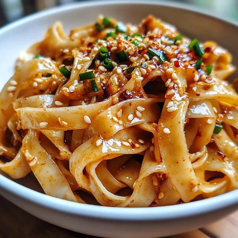 Garlic Chili Oil Noodles