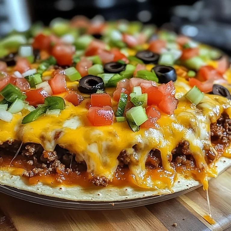 Homemade Mexican Pizza