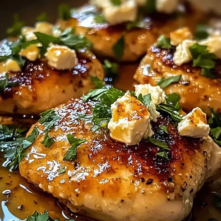 Hot Honey Feta Chicken Dish: A Deliciously Spicy and Savory Recipe