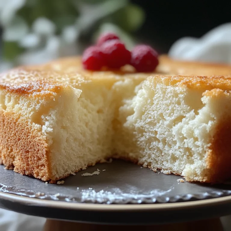 Light & Fluffy Yogurt Cloud Cake – The Best Airy Dessert !