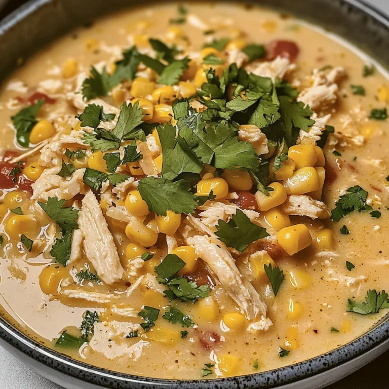 Mexican Street Corn White Chicken Chili Recipe