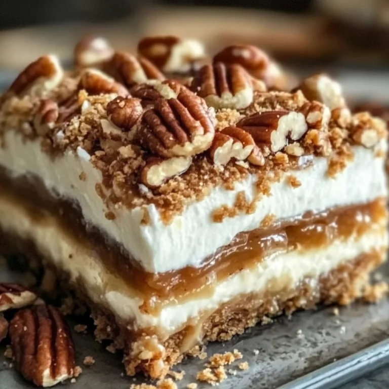 Pecan Pie Lasagna – A No-Bake Dream Dessert